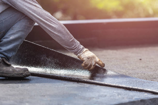 Professional Waterproofing technician working in Whitelaw, WI